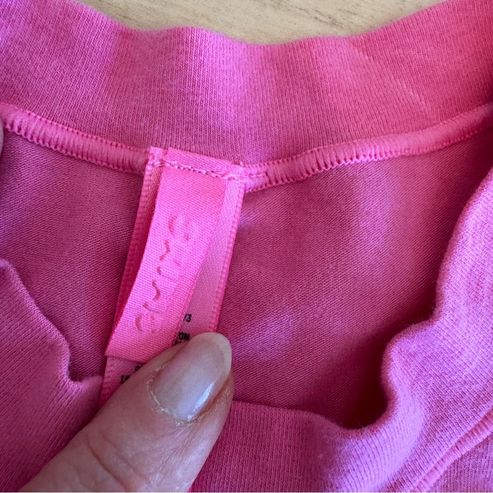 Skims mock neck tank bubblegum pink size L - Picture 7 of 9